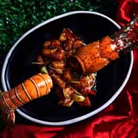 Whole Lobster In Smoked Chilli And Ginger Soy Sauce 2